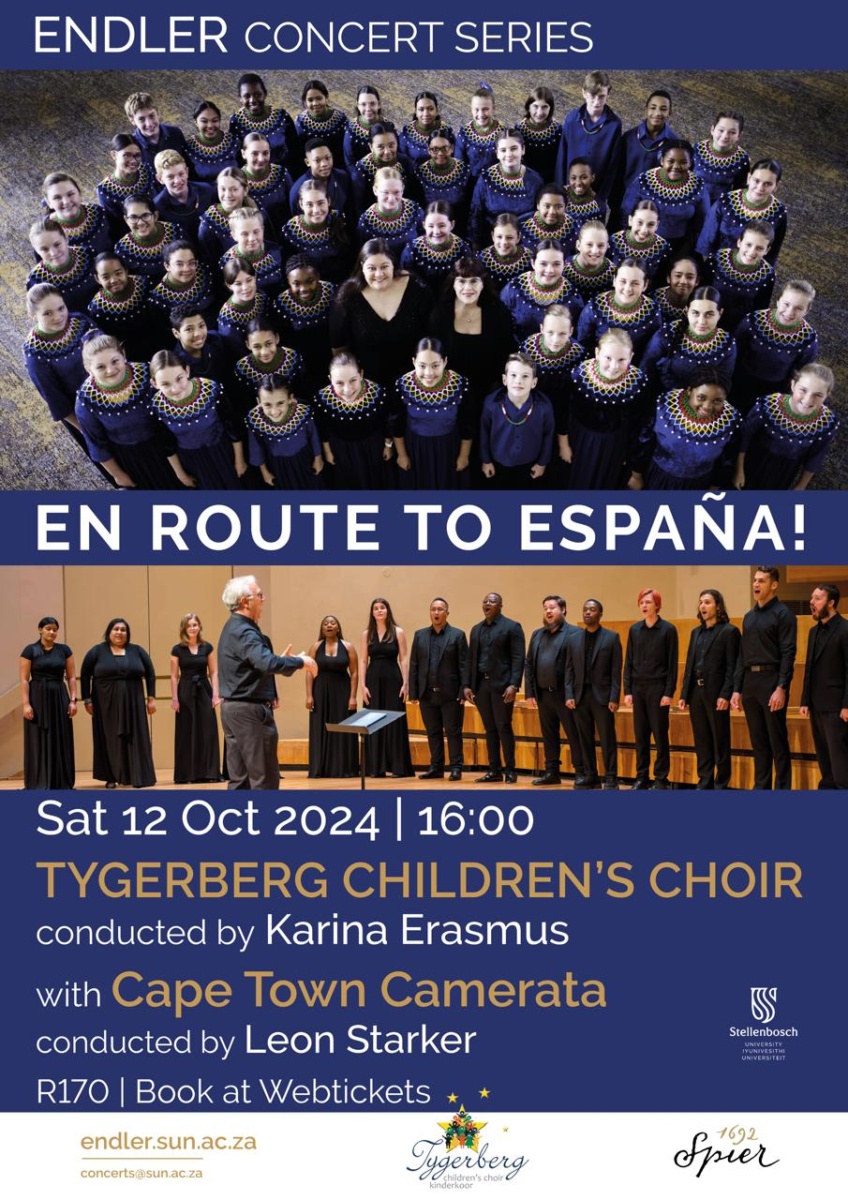 En Route to Espana – With Tygerberg Children’s Choir – 12 Oct